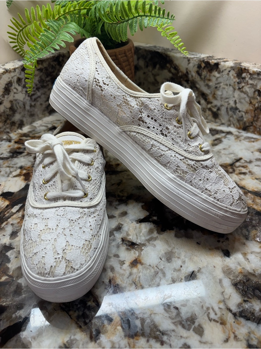 Keds Women's Lace-Up Sneakers in Lace